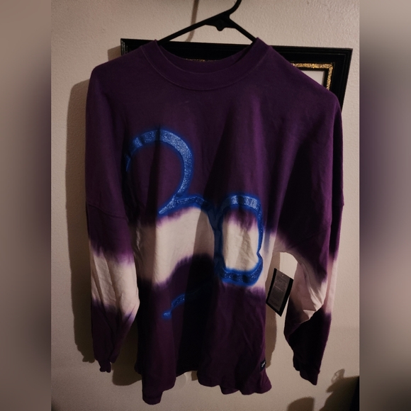 NWT Disney 30th Anniversary Paris Spirit Jersey Slinky Earrings - Picture 2 of 7